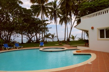 Magnificent Beach Front Villa For Rent - Cabarete Beach Rentals
