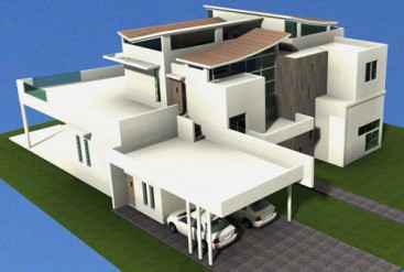 Modern Style Villa with 5 bedrooms