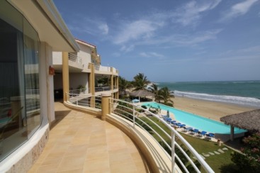 Fantastic 3 Bedroom Beach Front Condo in Cabarete