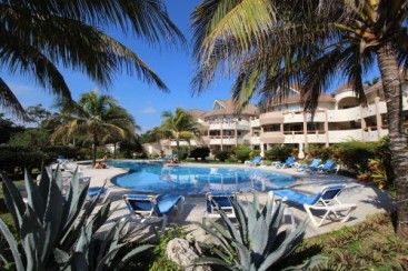 Luxury Beachfront Condos situated on the quiet side of Cabarete