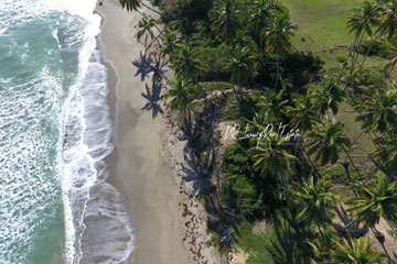 Beach front lot for sale near Cabarete
