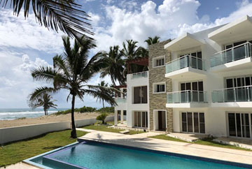 New Beachfront Apartments in Cabarete
