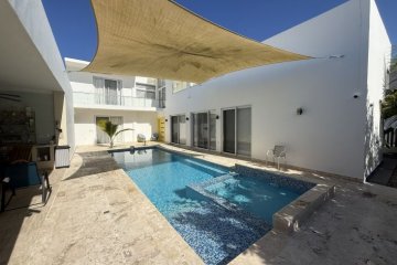 Modern Villa for Sale in Ocean Village, Sosua | 3 Bedrooms + Office | Saltwater Pool | Ocean View