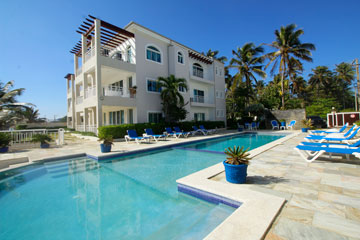 Lovely two bedroom beachfront condo