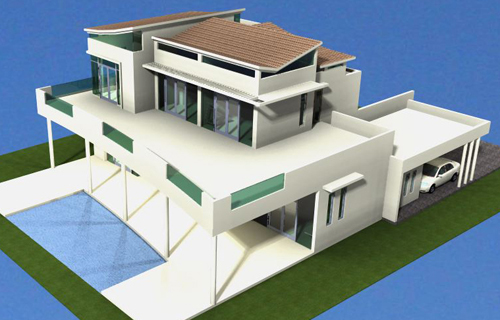 #1 Modern Style Villa with 5 bedrooms