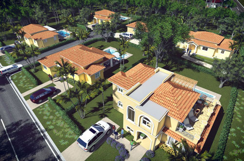 #4 New build villas with three bedrooms in Sosua