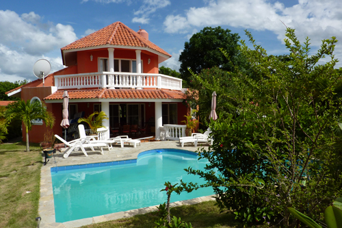 #1 Villa with 3 bedrooms and some ocean view in Sosua