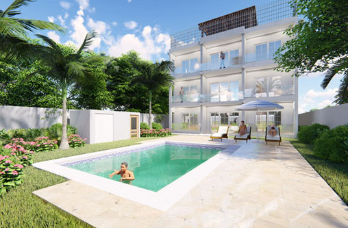 #4 New modern condo project at pre-construction price in Cabarete