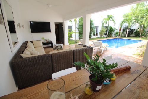 #7 Perfect tropical oasis with pool inside gated beachfront community