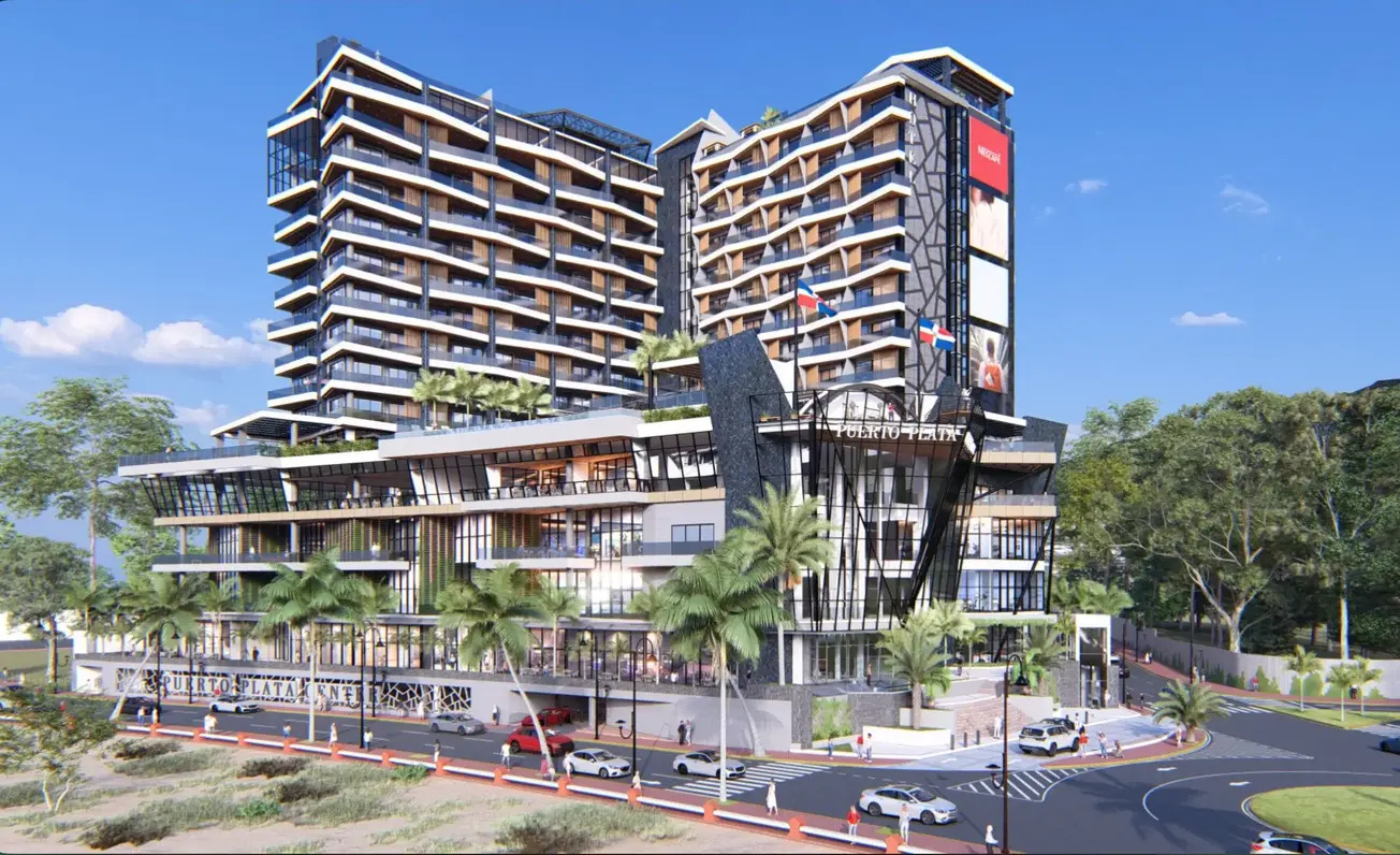 Brickell Center Towers: Luxury Apartments for Sale on the Puerto Plata Malecon — Puerto Plata, Dominican Republic