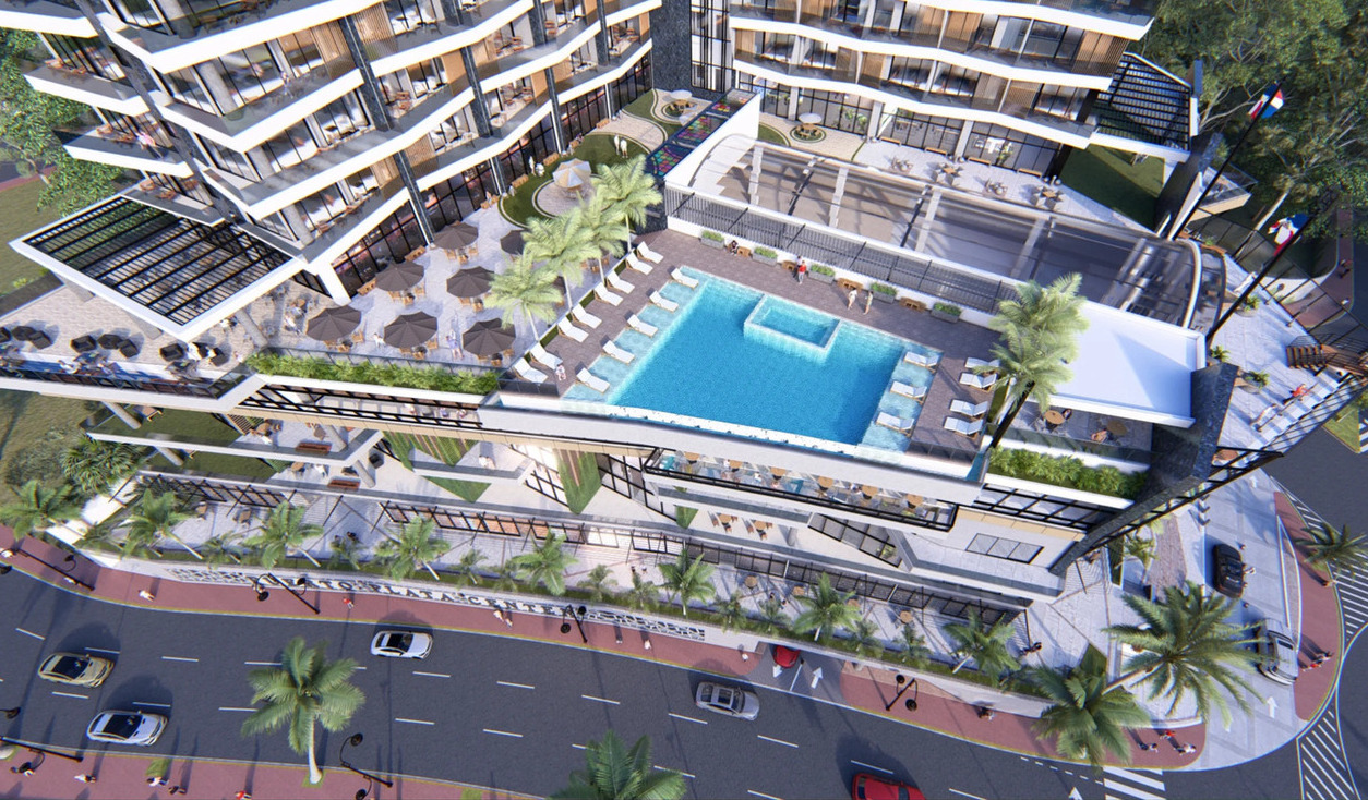 Brickell Center Towers: Luxury Apartments for Sale on the Puerto Plata Malecon — Puerto Plata, Dominican Republic