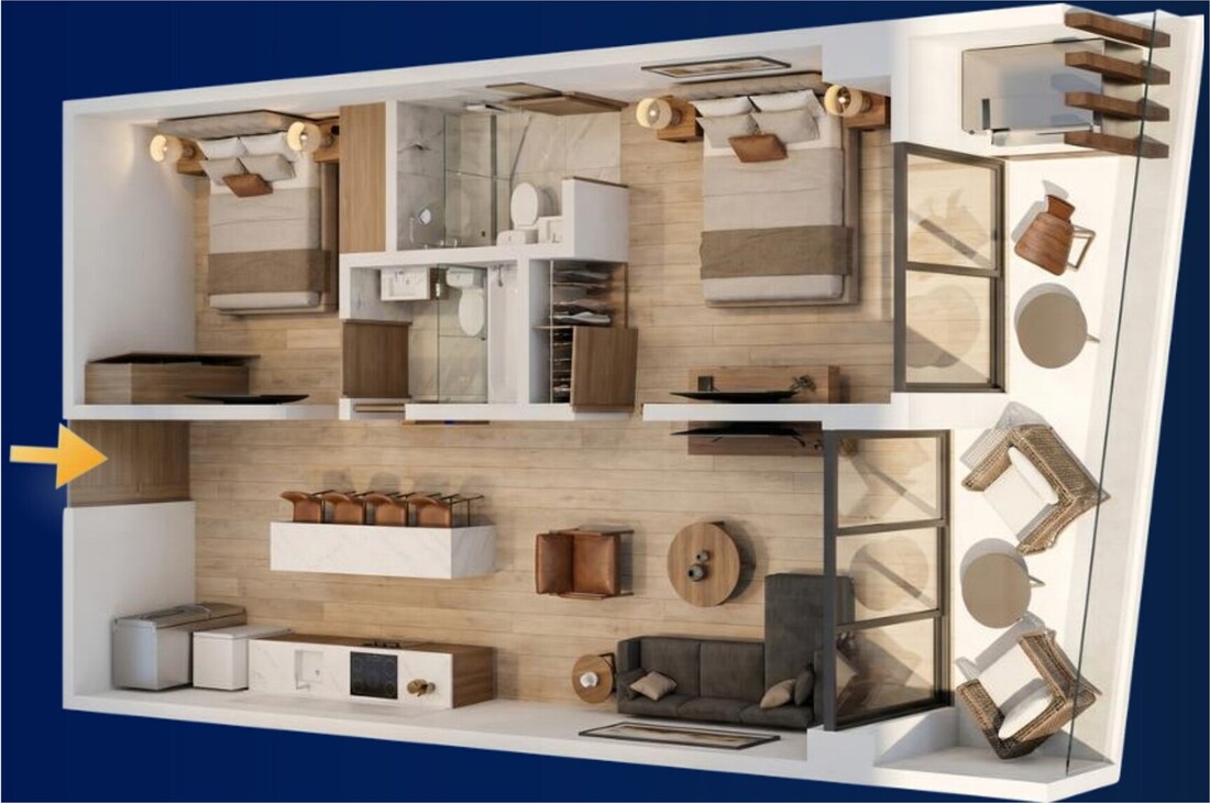 Brickell Center Towers: Luxury Apartments for Sale on the Puerto Plata Malecon — Puerto Plata, Dominican Republic