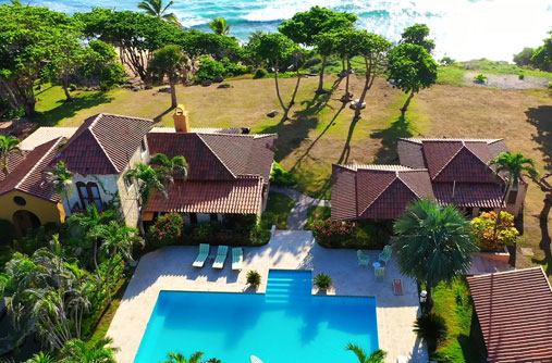 #7 Beachfront mansion with private beach in Cabrera