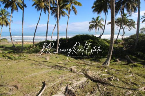 #5 Beach front lot for sale near Cabarete