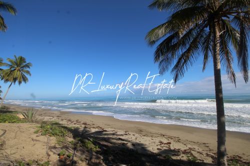 #7 Beach front lot for sale near Cabarete