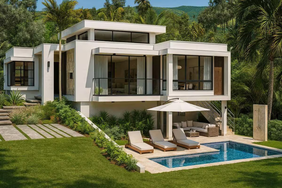 Modern Villa for Sale Near Cabarete & Encuentro, Dominican Republic — Cabarete, Dominican Republic