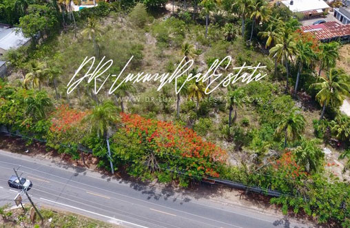 #11 Commercial lot on main highway, close to downtown Sosua