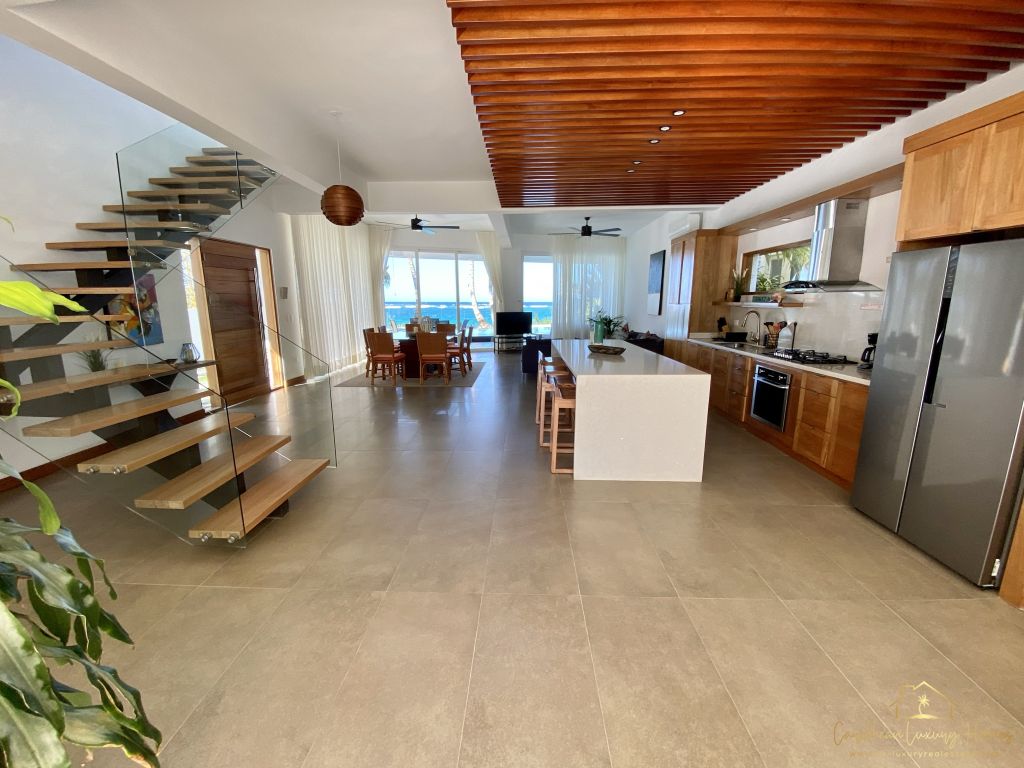 Modern Beachfront Home | Kite Beach Villa + Pool — Cabarete, Dominican Republic