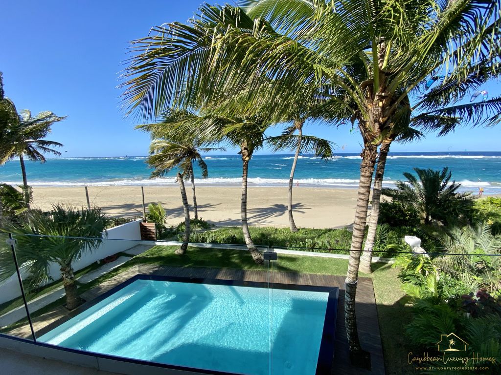 Modern Beachfront Home | Kite Beach Villa + Pool — Cabarete, Dominican Republic