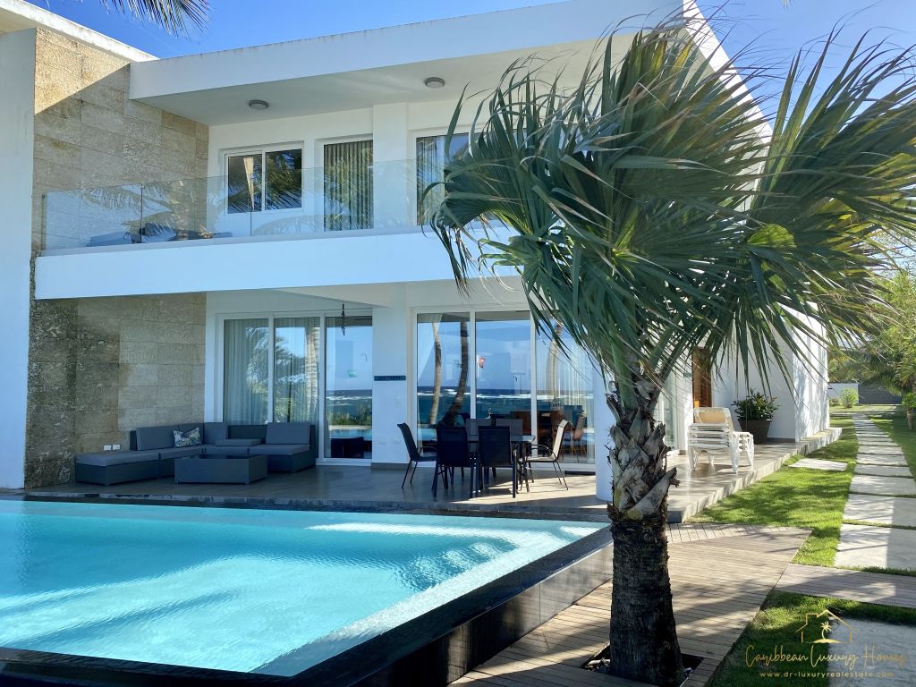 Modern Beachfront Home | Kite Beach Villa + Pool — Cabarete, Dominican Republic