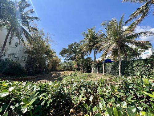 #1 Prime beachfront lot inside gated community