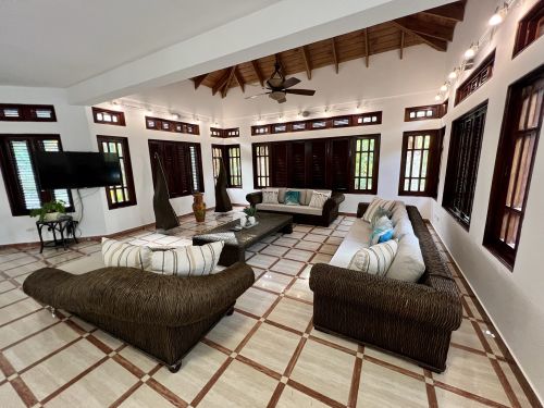Beautiful 4 bedroom villa inside Sea Horse Ranch — Cabarete, Dominican Republic