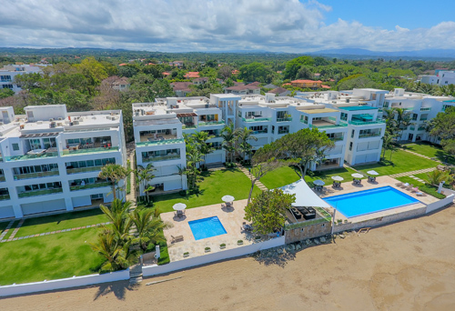 #1 Stunning beachfront 5 bedroom duplex penthouse in Sosua