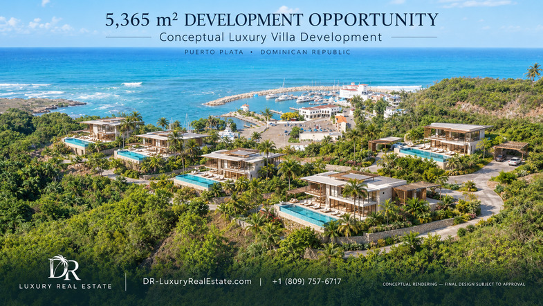 Spectacular Ocean View Lot for Sale in Puerto Plata, Dominican Republic – 5,365 m² — Puerto Plata, Dominican Republic
