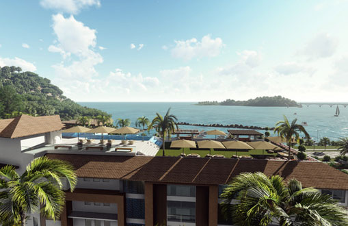 #11 New Oceanfront Condo Hotel located in Samana
