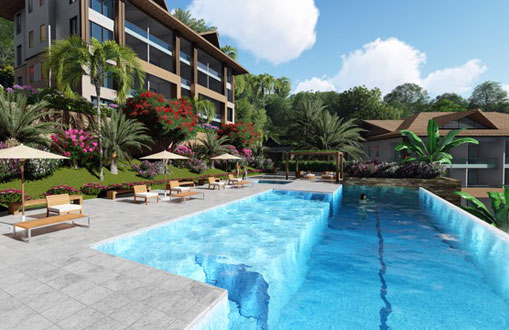 #3 New Oceanfront Condo Hotel located in Samana