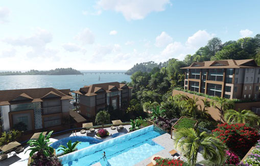 #4 New Oceanfront Condo Hotel located in Samana