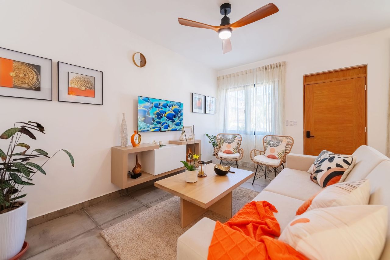 Central Sosua 2-Bedroom Apartment with Shared Pool — Sosua, Dominican Republic