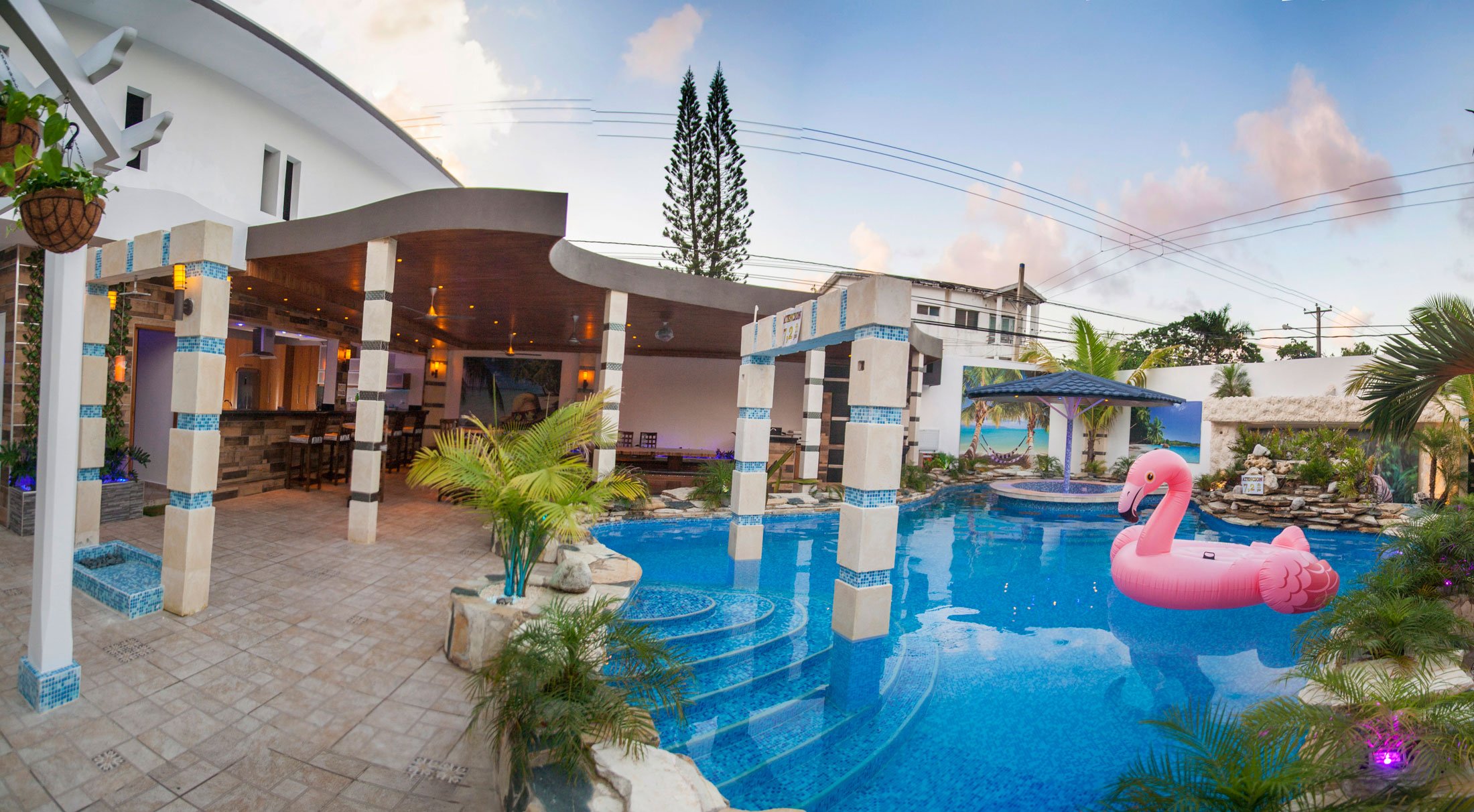 Spectacular 14-Bedroom Mansion for Rent in Sosua — Sosua, Dominican Republic